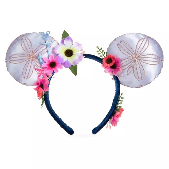Mickey Mouse Sand Dollar Disney Cruise Line Ear Headband - Picture 1 of 5